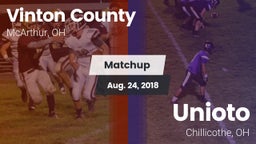 Matchup: Vinton County vs. Unioto  2018