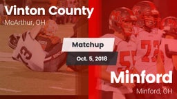 Matchup: Vinton County vs. Minford  2018