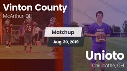 Matchup: Vinton County vs. Unioto  2019