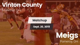Matchup: Vinton County vs. Meigs  2019