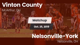 Matchup: Vinton County vs. Nelsonville-York  2019