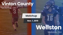 Matchup: Vinton County vs. Wellston  2019