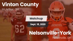 Matchup: Vinton County vs. Nelsonville-York  2020