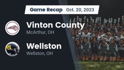 Recap: Vinton County  vs. Wellston  2023