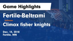 Fertile-Beltrami  vs ****** fisher knights Game Highlights - Dec. 14, 2018