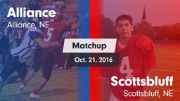 Matchup: Alliance  vs. Scottsbluff  2016