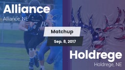 Matchup: Alliance  vs. Holdrege  2017
