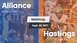 Matchup: Alliance  vs. Hastings  2017