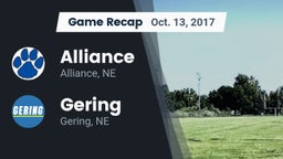 Recap: Alliance  vs. Gering  2017