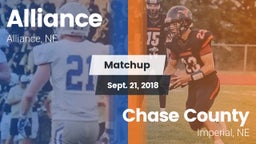 Matchup: Alliance  vs. Chase County  2018