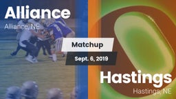 Matchup: Alliance  vs. Hastings  2019