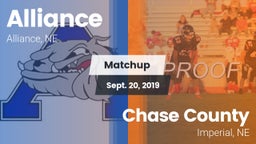Matchup: Alliance  vs. Chase County  2019