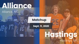Matchup: Alliance  vs. Hastings  2020