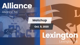 Matchup: Alliance  vs. Lexington  2020