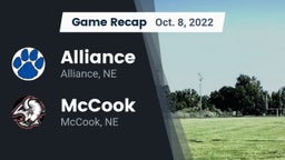 Recap: Alliance  vs. McCook  2022