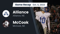 Recap: Alliance  vs. McCook  2023