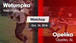 Matchup: Wetumpka vs. Opelika  2016
