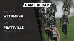 Recap: Wetumpka  vs. Prattville  2016