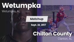 Matchup: Wetumpka vs. Chilton County  2017