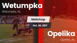 Matchup: Wetumpka vs. Opelika  2017