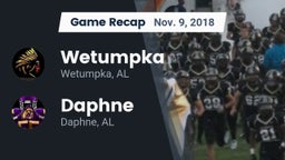 Recap: Wetumpka  vs. Daphne  2018