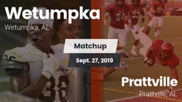 Matchup: Wetumpka vs. Prattville  2019
