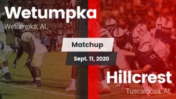 Matchup: Wetumpka vs. Hillcrest  2020