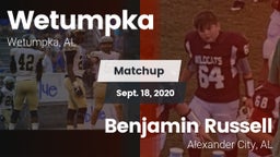 Matchup: Wetumpka vs. Benjamin Russell  2020