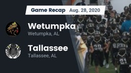 Recap: Wetumpka  vs. Tallassee  2020