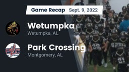 Recap: Wetumpka  vs. Park Crossing  2022