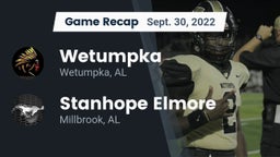Recap: Wetumpka  vs. Stanhope Elmore  2022