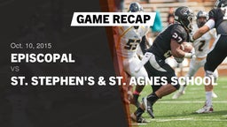 Recap: Episcopal  vs. St. Stephen's & St. Agnes School 2015