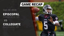 Recap: Episcopal  vs. Collegiate  2016