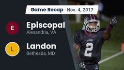 Recap: Episcopal  vs. Landon  2017