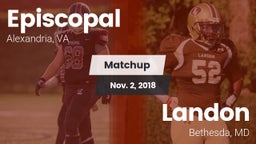 Matchup: Episcopal vs. Landon  2018
