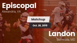 Matchup: Episcopal vs. Landon  2019