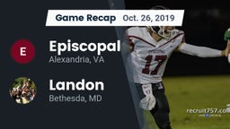 Recap: Episcopal  vs. Landon  2019
