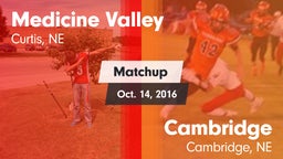Matchup: Medicine Valley vs. Cambridge  2016