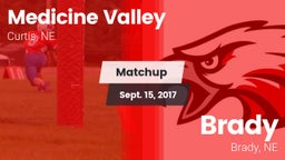 Matchup: Medicine Valley vs. Brady  2017