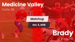 Matchup: Medicine Valley vs. Brady  2018