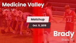 Matchup: Medicine Valley vs. Brady  2019