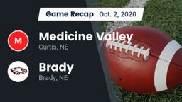 Recap: Medicine Valley  vs. Brady  2020