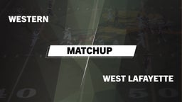 Matchup: Western vs. West Lafayette  2016