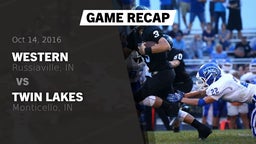 Recap: Western  vs. Twin Lakes  2016