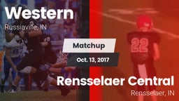 Matchup: Western vs. Rensselaer Central  2017