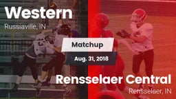 Matchup: Western vs. Rensselaer Central  2018