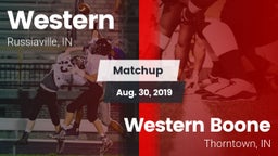 Matchup: Western vs. Western Boone  2019