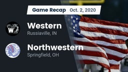 Recap: Western  vs. Northwestern  2020