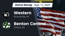 Recap: Western  vs. Benton Central  2020