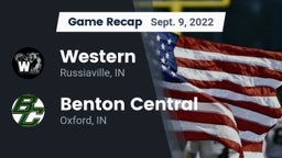 Recap: Western  vs. Benton Central  2022